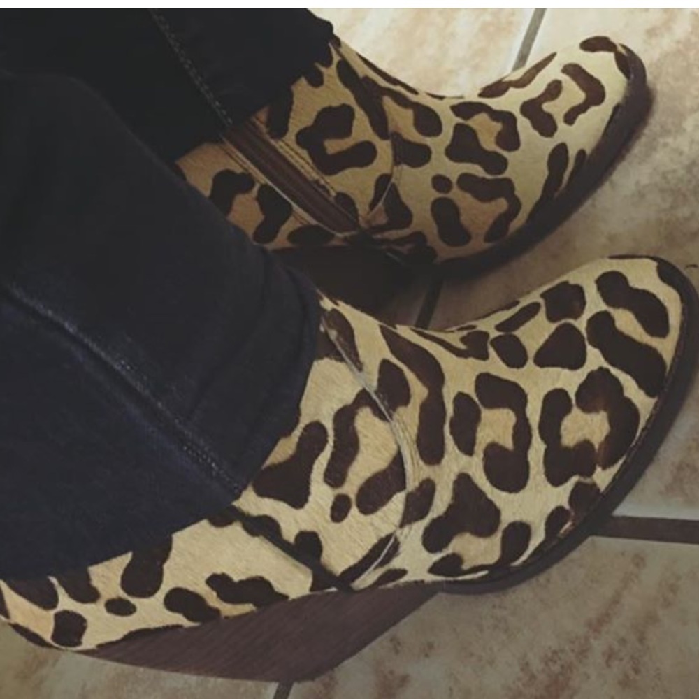 New Leopard Print Booties - image 3